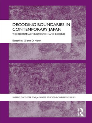 cover image of Decoding Boundaries in Contemporary Japan